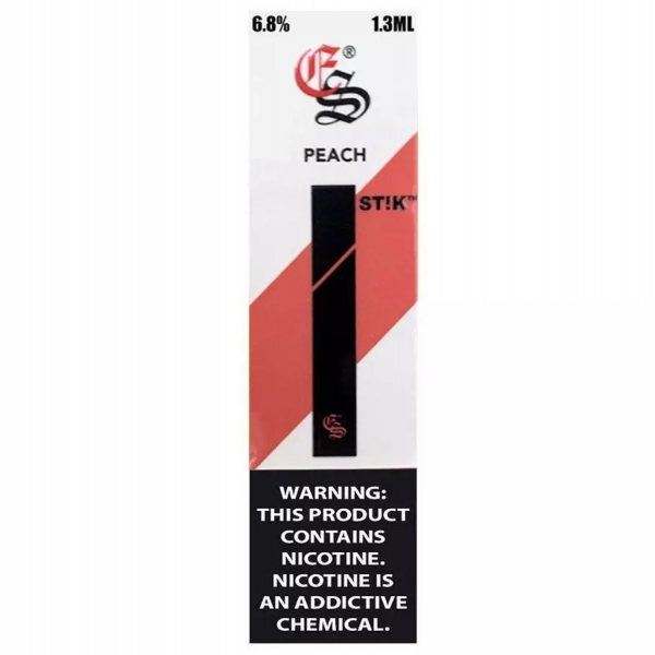 Купить Eonsmoke Stick - Peach (Персик), 350 затяжек, 70 мг (7%)