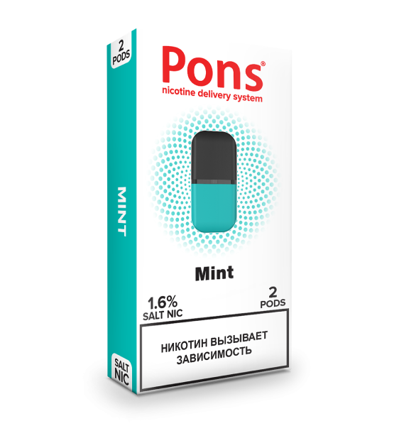 Купить Картридж Pons Mint (Мята) x 2