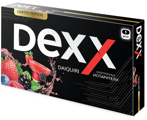 Купить Dexx - Дайкири, 600 затяжек, 12 мг (1,2%)