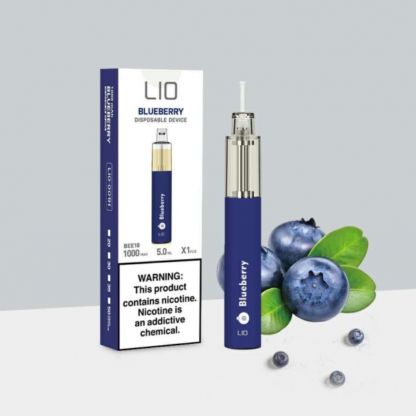 Купить LIO Bee by iJoy - Blueberry (Черника), 1500 затяжек, 20 мг (2%)