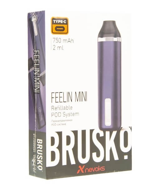 Купить Brusko Feelin Mini 750 mAh 2 мл (Фиолетовый)