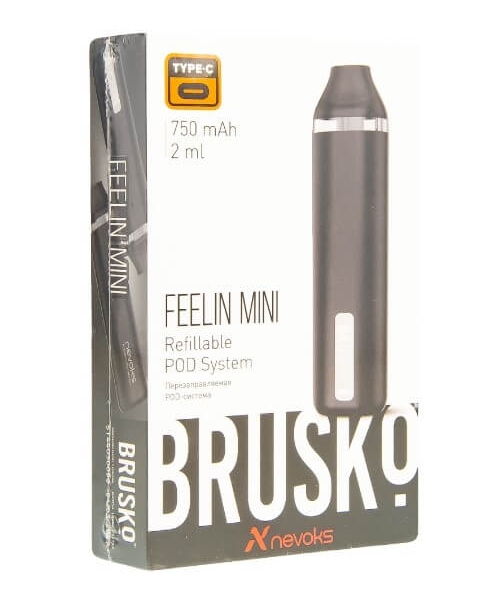 Купить Brusko Feelin Mini 750 mAh 2 мл (Черный)
